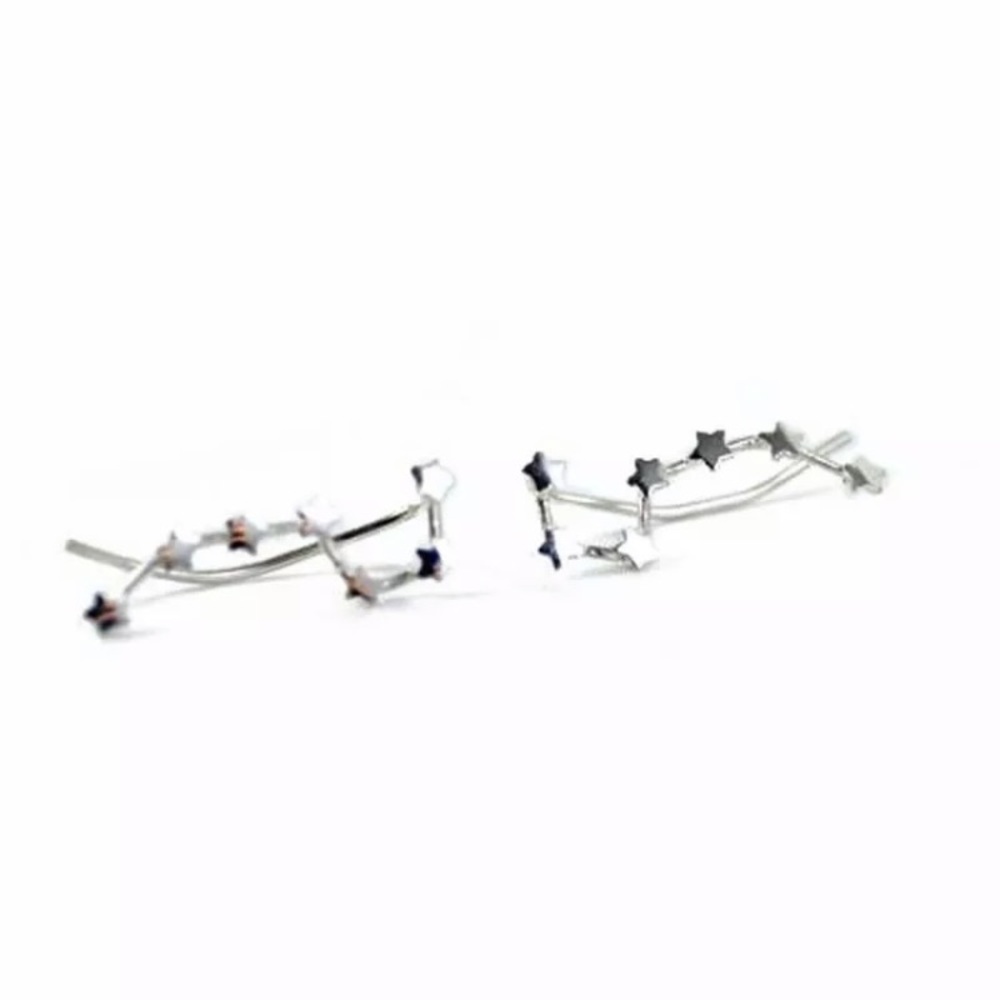Little Dipper Constellation Ear Climber Earrings - Picture 5 of 6